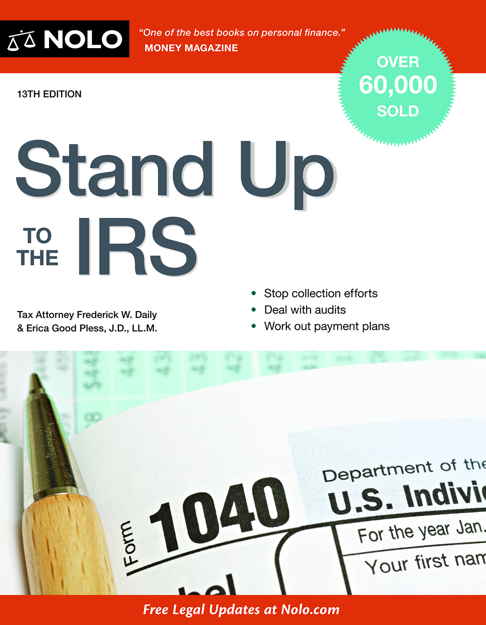 Stand Up to the IRS (13th edition) - #4745